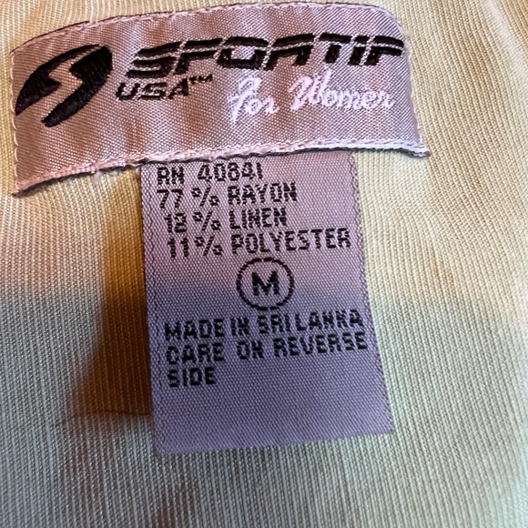 Sortif USA soft muted lime green wrap skirt for women size medium. - Picture 10 of 10